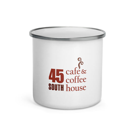 45 South Coffee Shop Enamel Mug