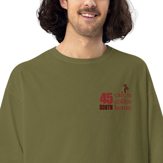 45 South Coffee Shop Oversized T-shirt