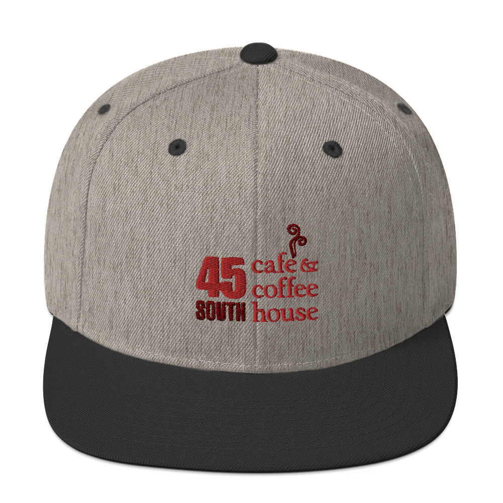 45 South Coffee Shop Snapback Hat
