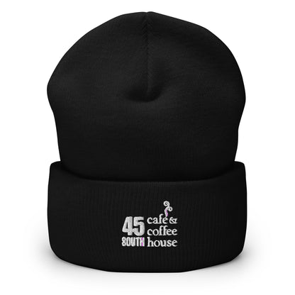 45 South Coffee Shop Cuffed Beanie