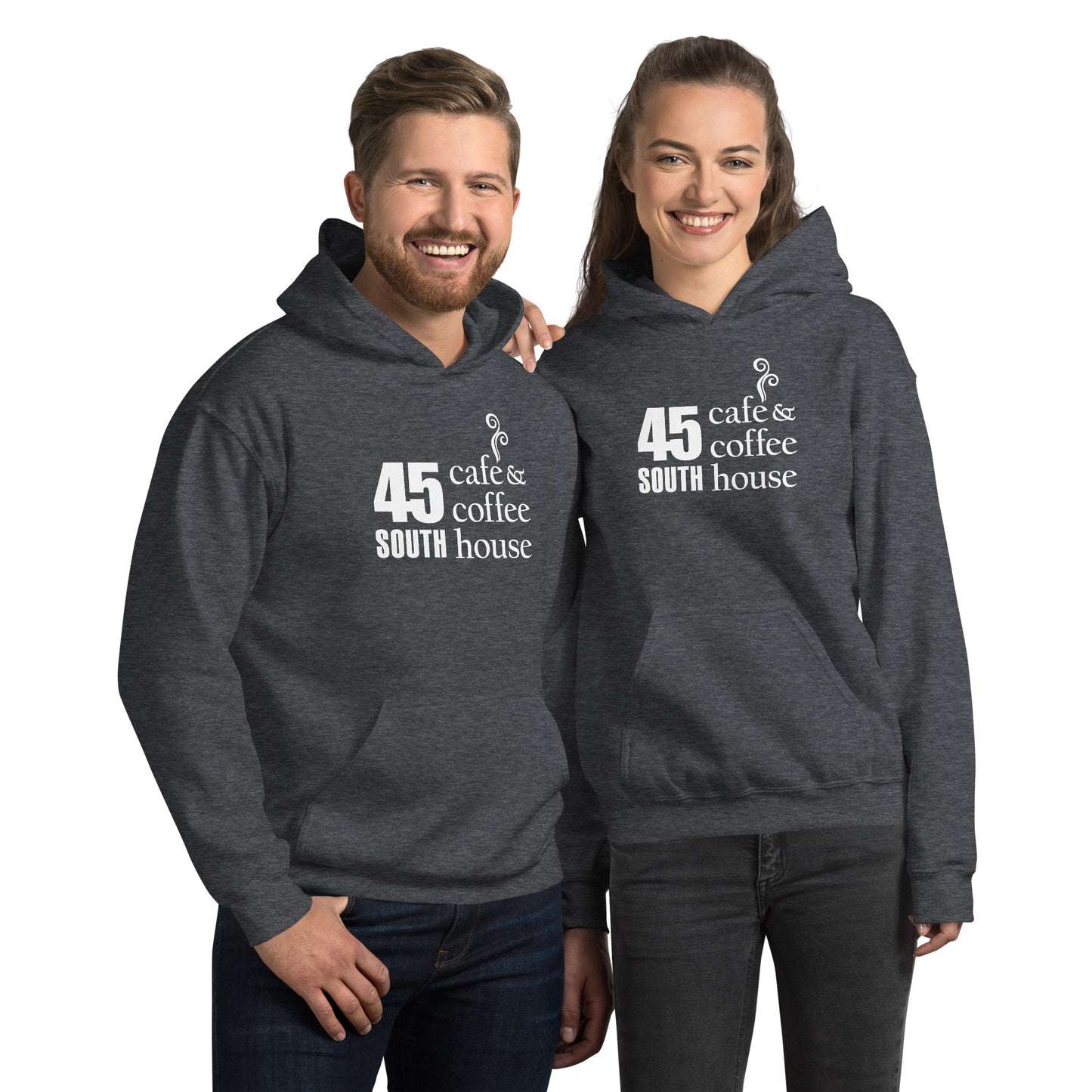 45 South Coffee Shop Unisex Hoodie Printed