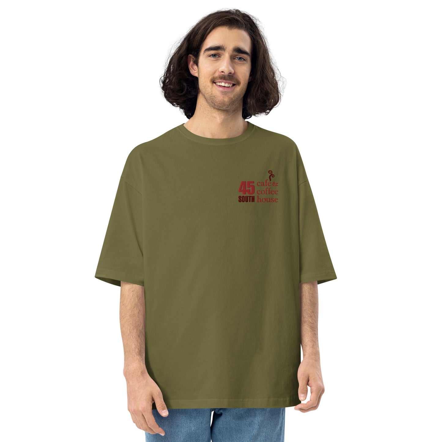 45 South Coffee Shop Oversized T-shirt