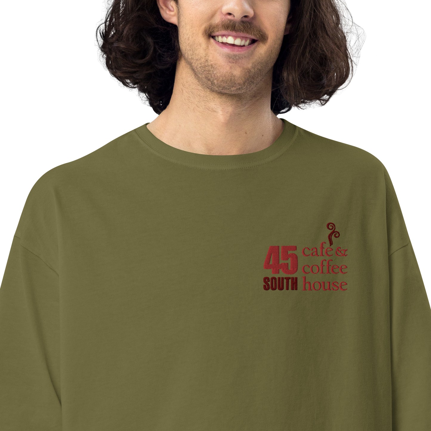 45 South Coffee Shop Oversized T-shirt