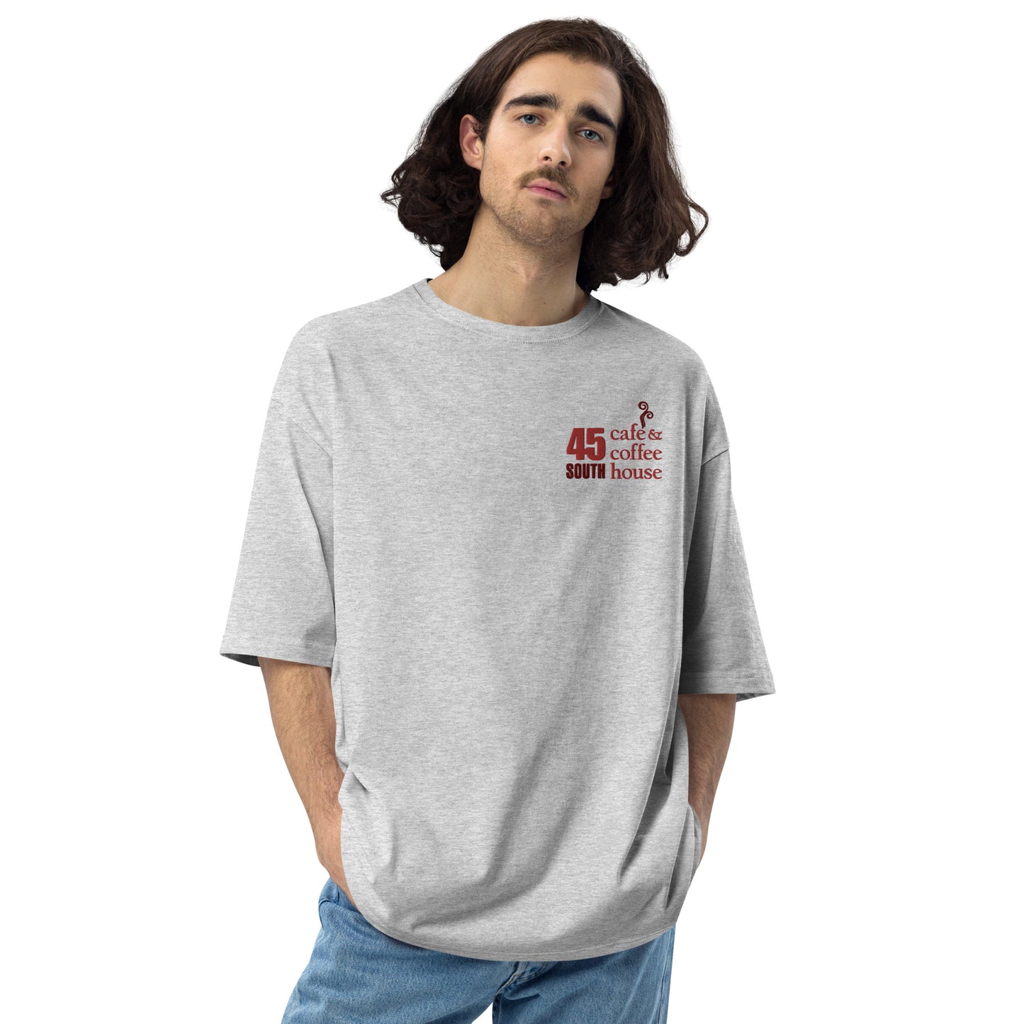 45 South Coffee Shop Oversized T-shirt