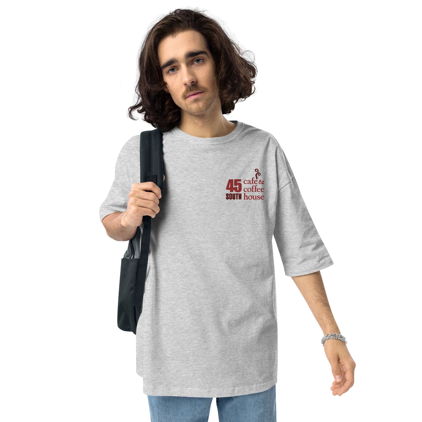 45 South Coffee Shop Oversized T-shirt
