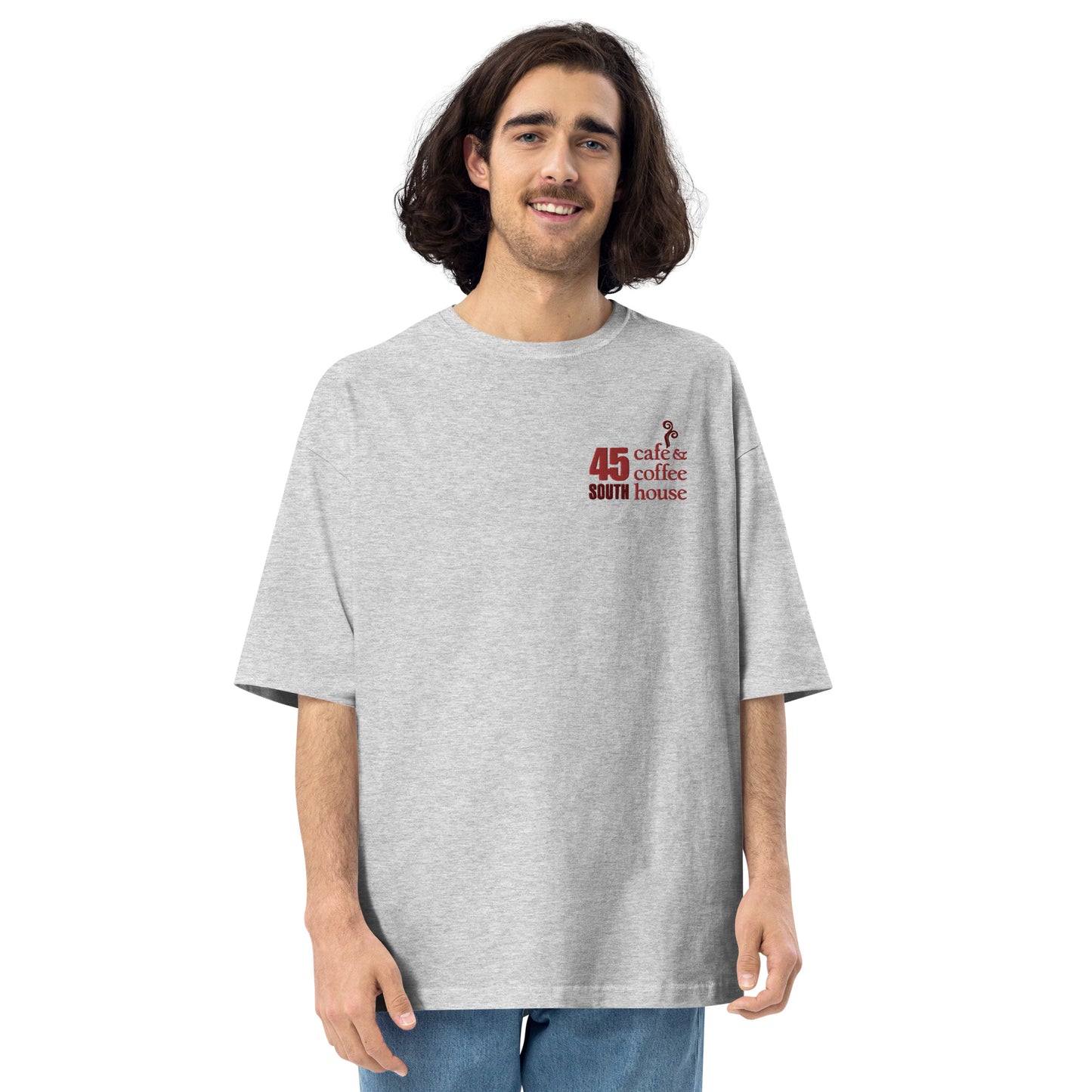 45 South Coffee Shop Oversized T-shirt