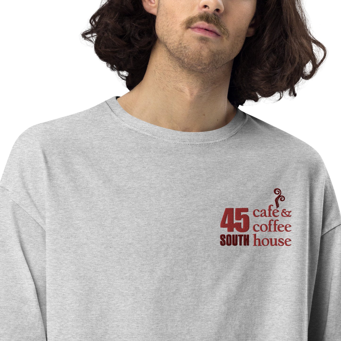 45 South Coffee Shop Oversized T-shirt