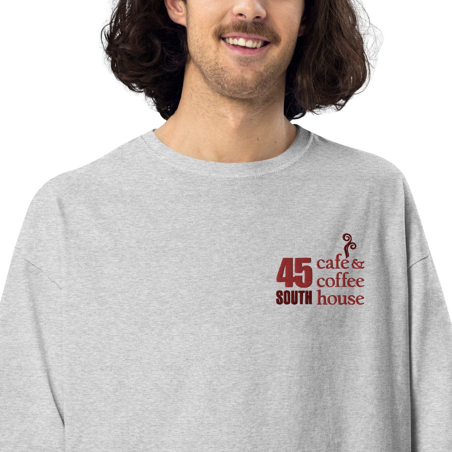 45 South Coffee Shop Oversized T-shirt