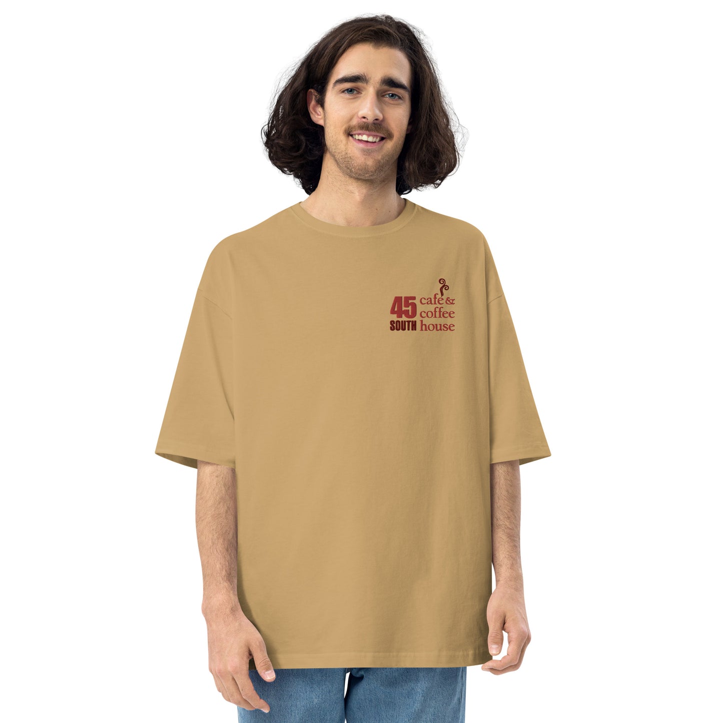 45 South Coffee Shop Oversized T-shirt