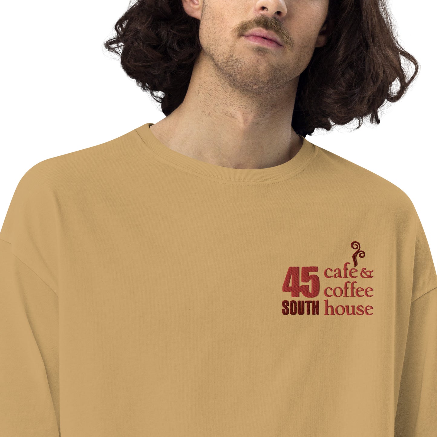 45 South Coffee Shop Oversized T-shirt