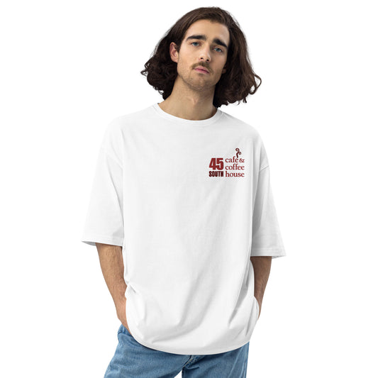 45 South Coffee Shop Oversized T-shirt