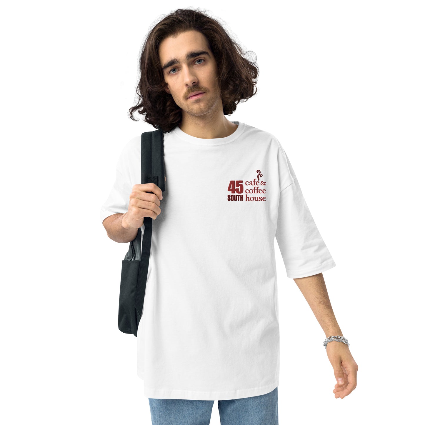 45 South Coffee Shop Oversized T-shirt