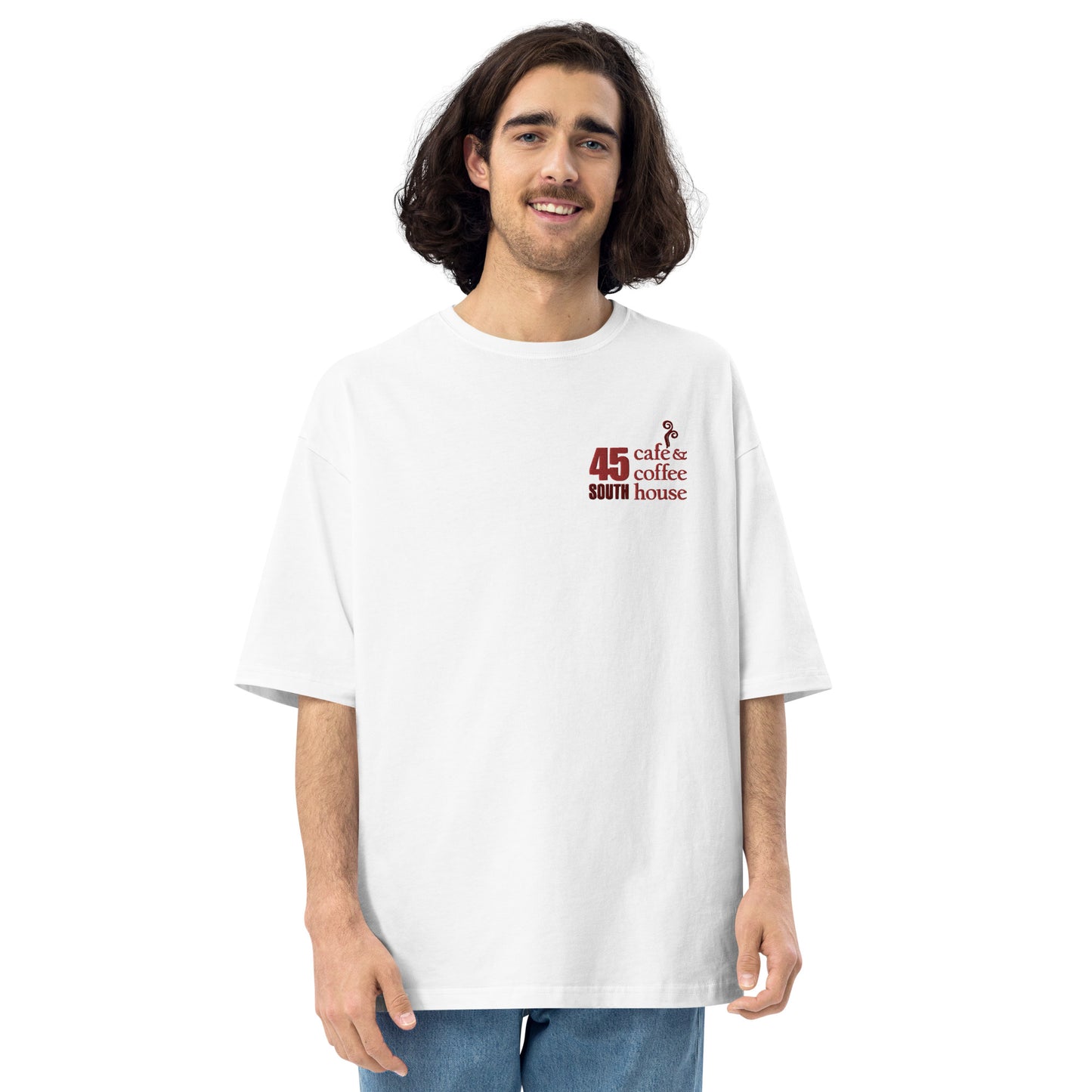45 South Coffee Shop Oversized T-shirt