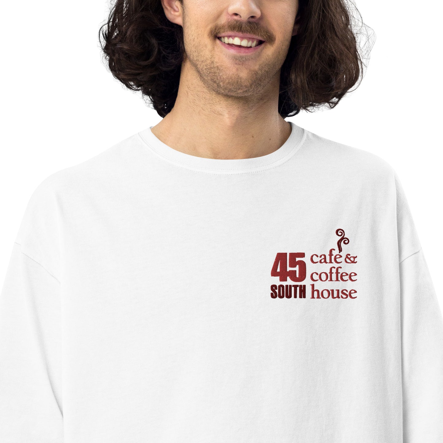 45 South Coffee Shop Oversized T-shirt