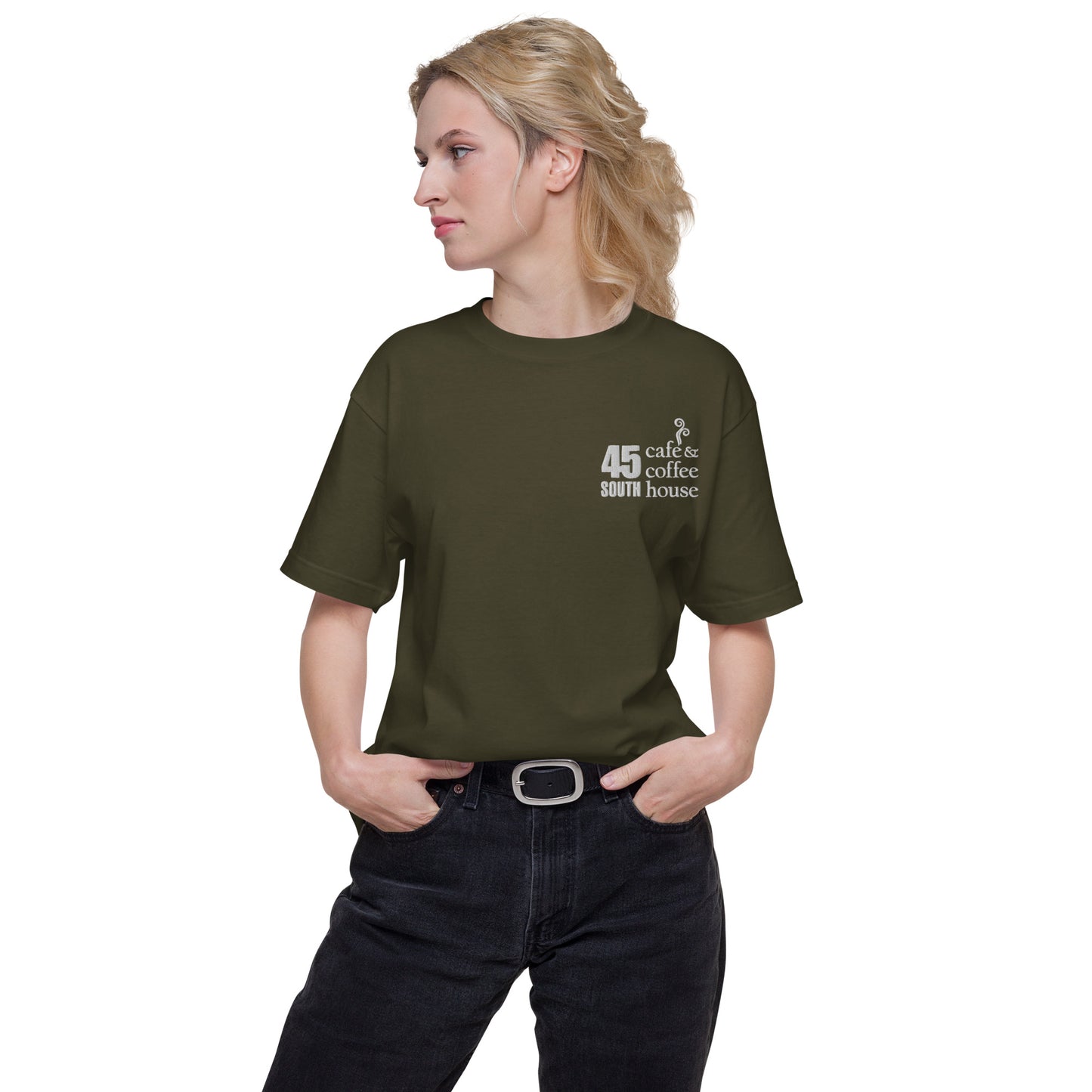 45 South Coffee Shop Unisex Short Sleeve Tee