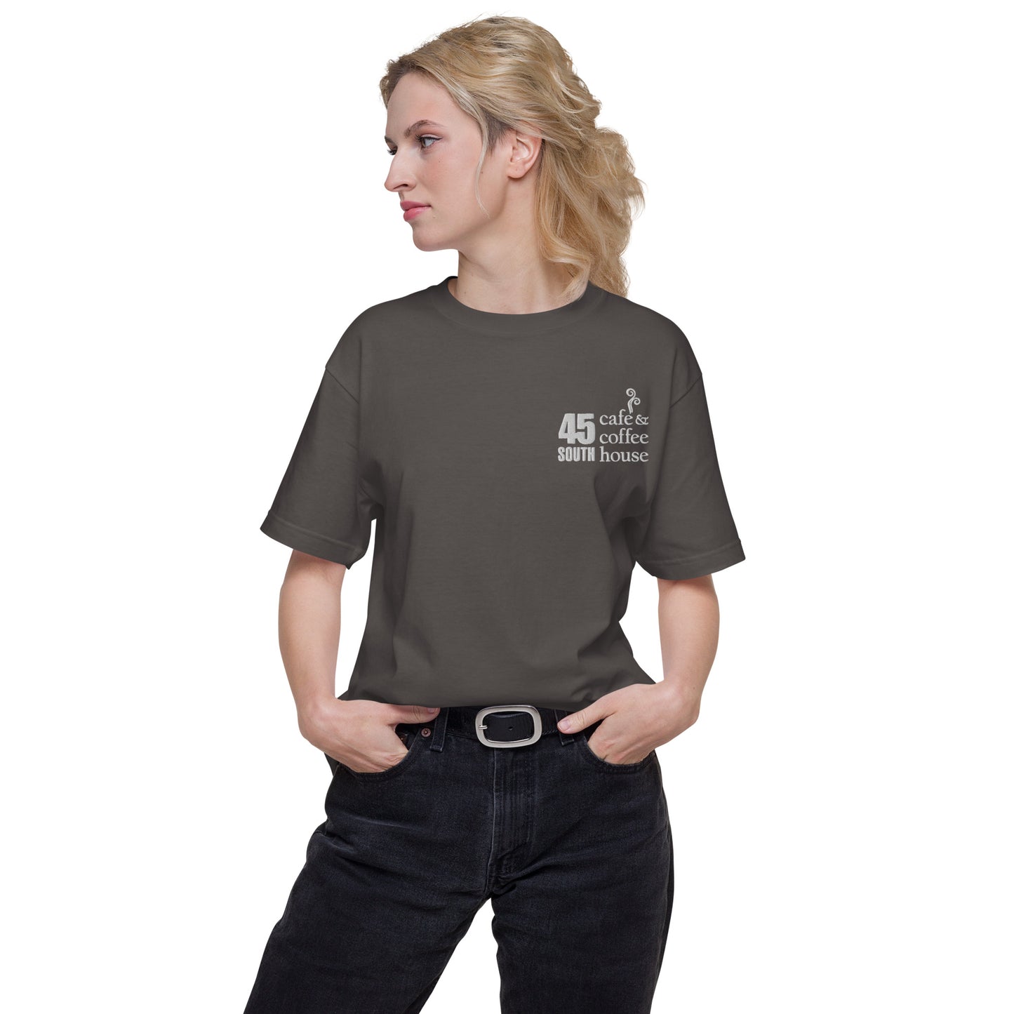 45 South Coffee Shop Unisex Short Sleeve Tee