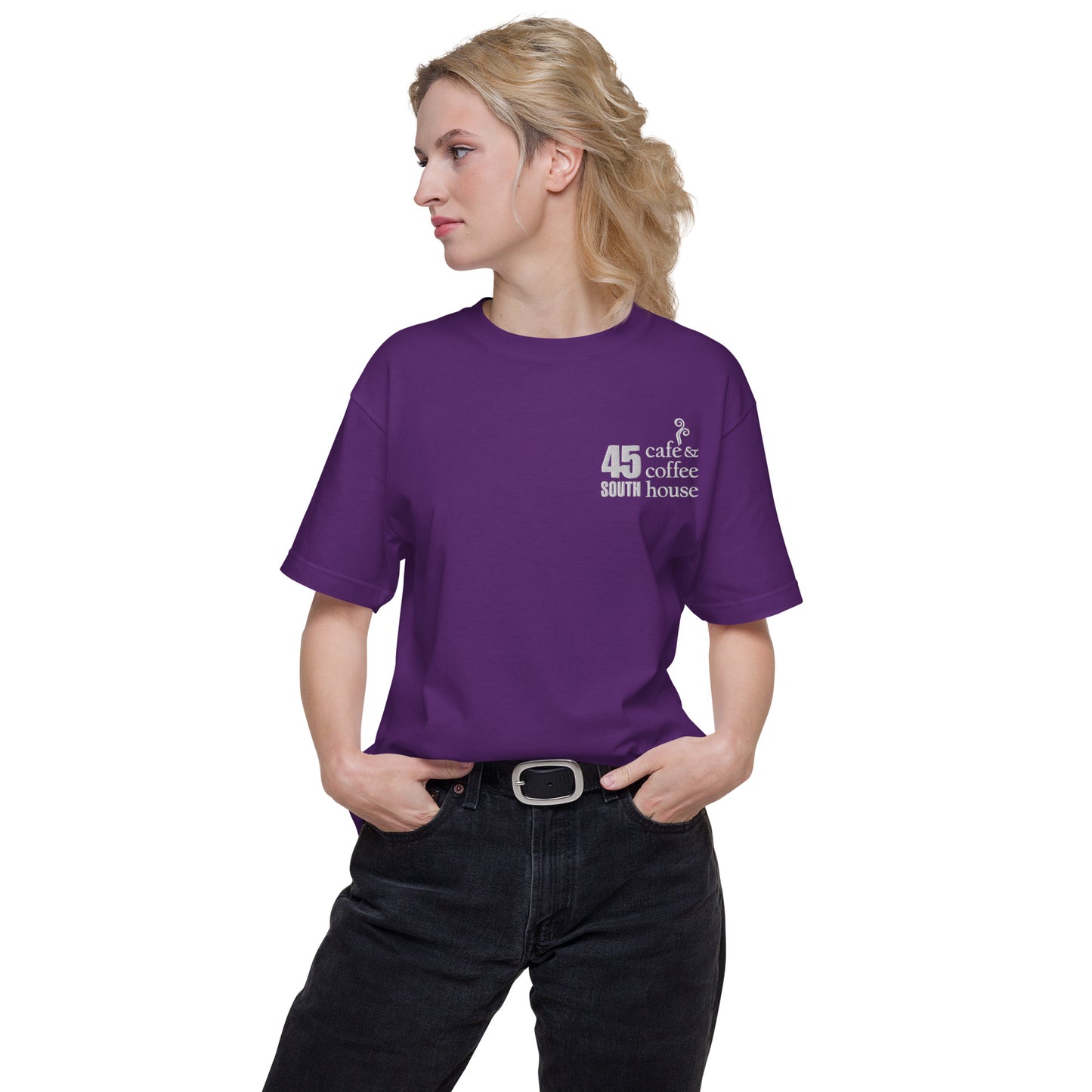 45 South Coffee Shop Unisex Short Sleeve Tee