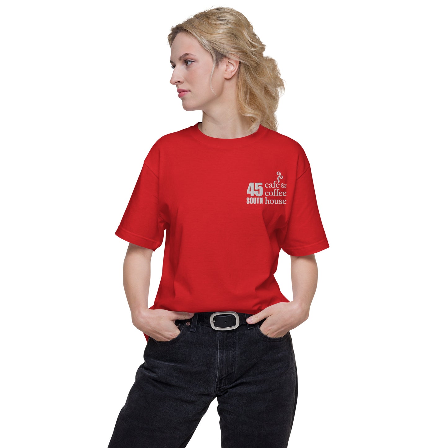 45 South Coffee Shop Unisex Short Sleeve Tee