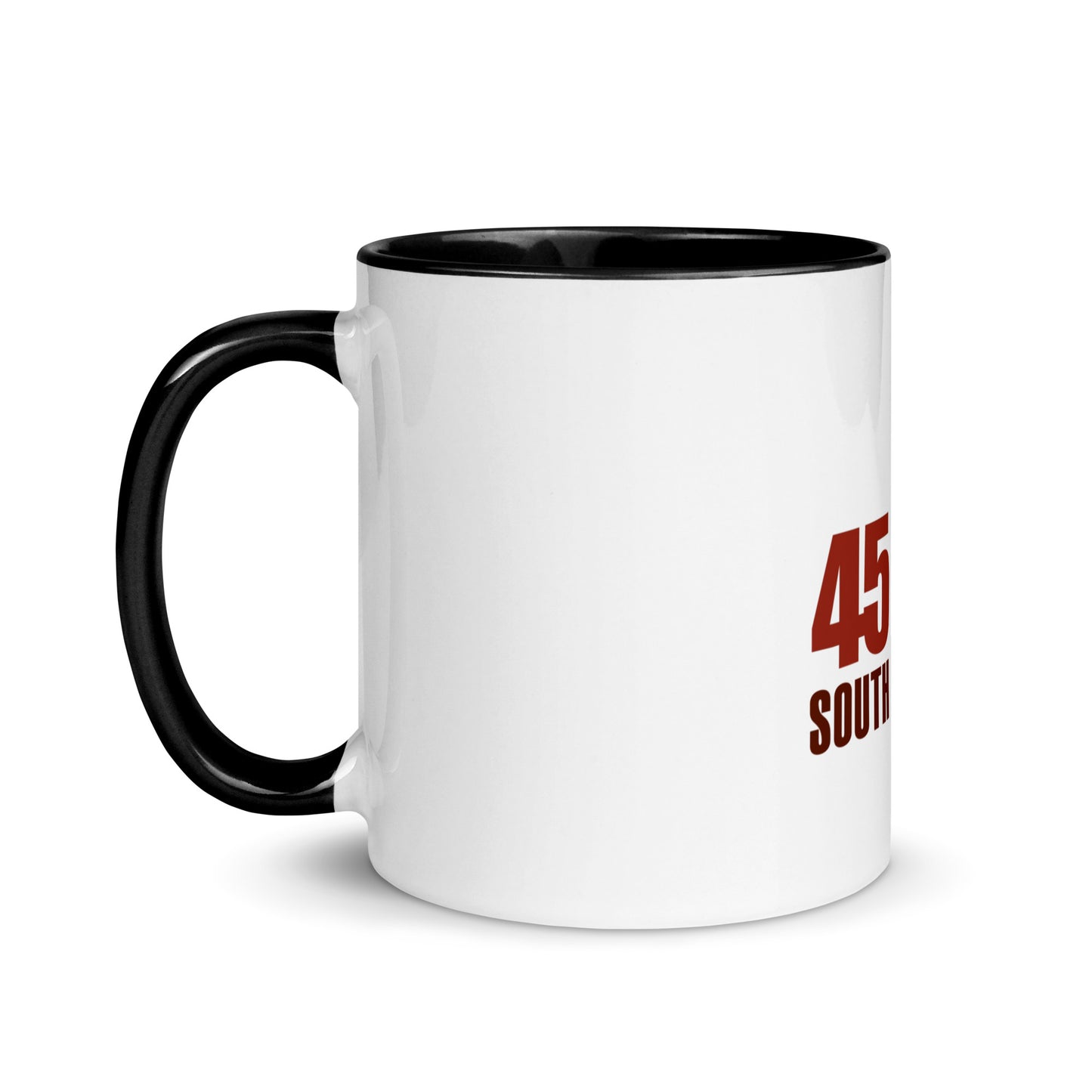 45 South Coffee Shop Mug With Color Inside