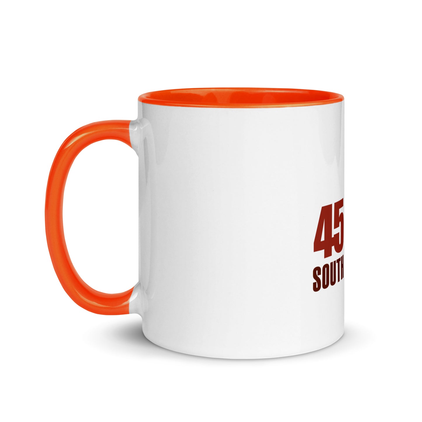 45 South Coffee Shop Mug With Color Inside