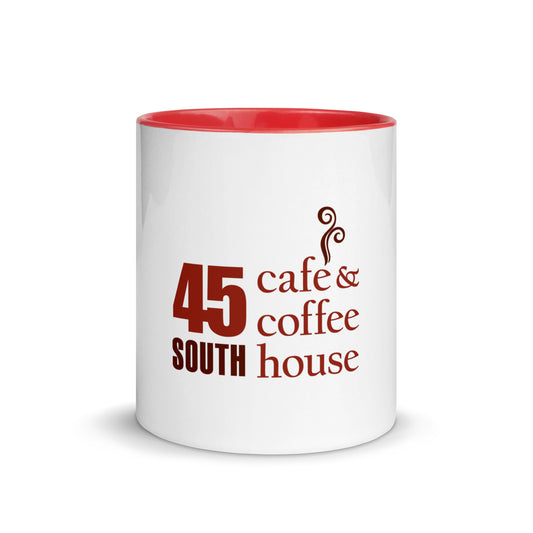 45 South Coffee Shop Mug With Color Inside