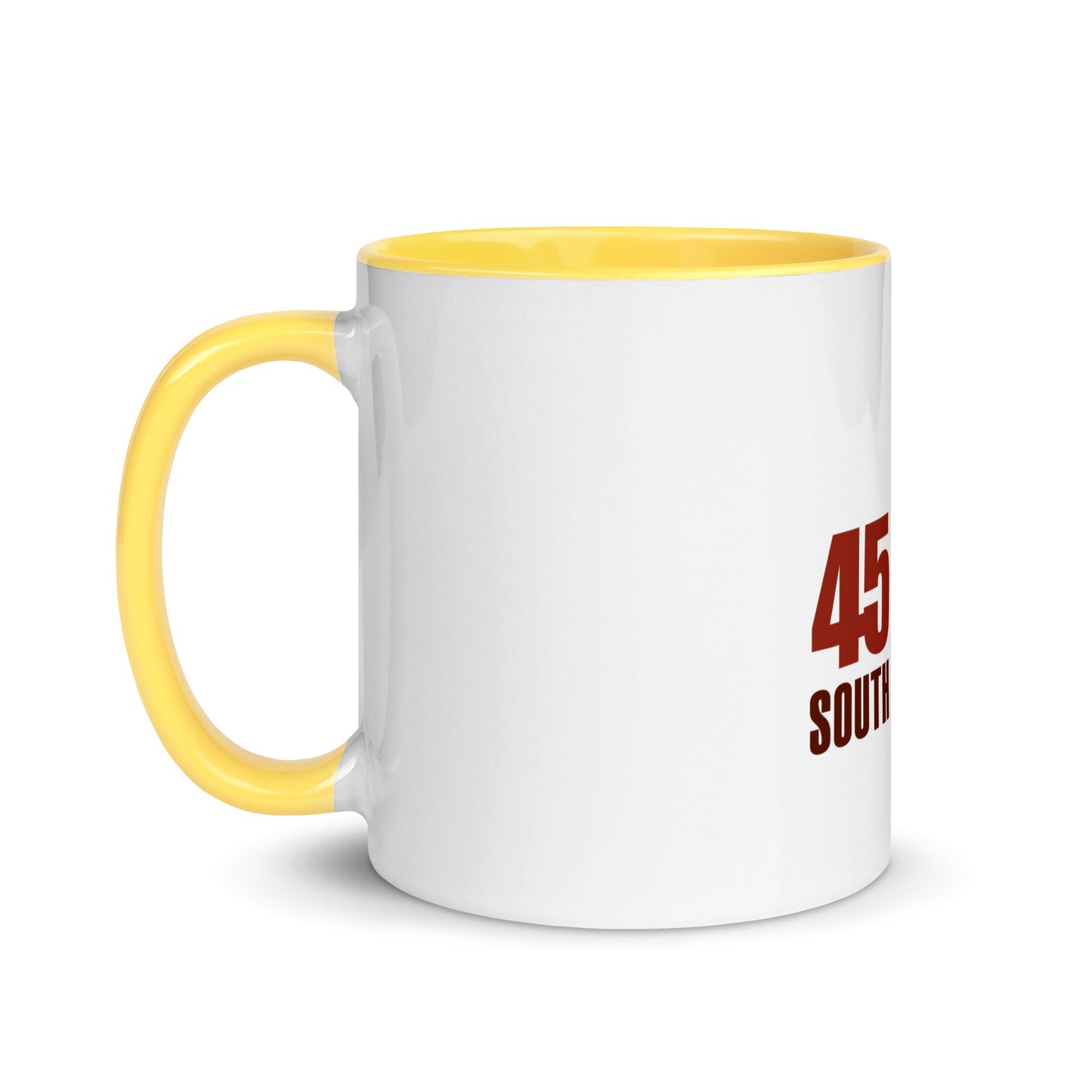 45 South Coffee Shop Mug With Color Inside